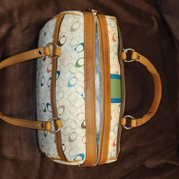 Coach Multi-colored leather bag - Picture 8 of 16